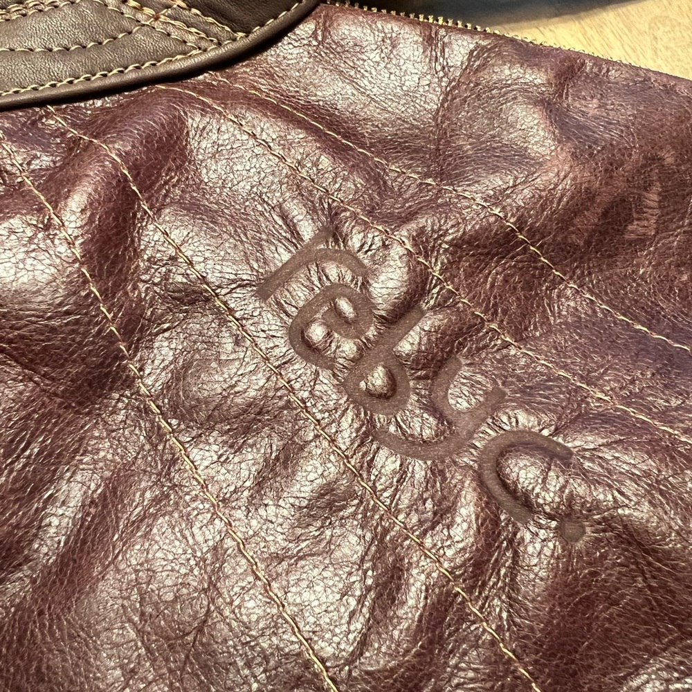 Reby C premium handmade leather and tapestry tote bag - Picture 12 of 12